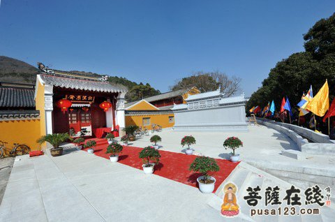 普陀山佛教协会“长生素斋”正式试营业
