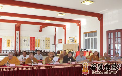 佛教-海南佛教协会第二届二次理事会在三亚南山寺隆重召开