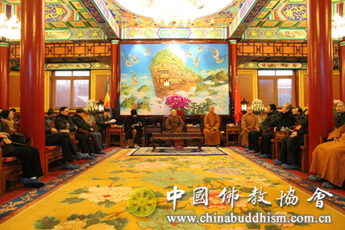 中国佛教协会召开2012年工作总结表彰会