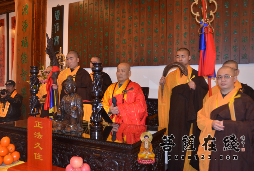 【高清图集】上海真如寺举行传觉法师升座庆典暨宝塔佛像开光仪式