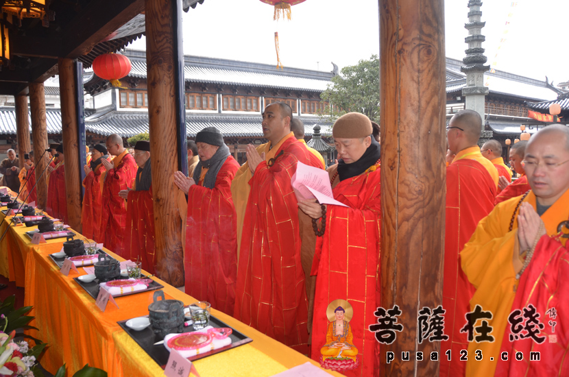 【高清图集】上海真如寺举行传觉法师升座庆典暨宝塔佛像开光仪式