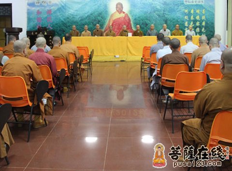 广东南华禅寺曹溪佛学院举行2013年春季开学典礼
