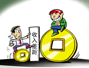 家庭收入分配图_收入分配不公的危害