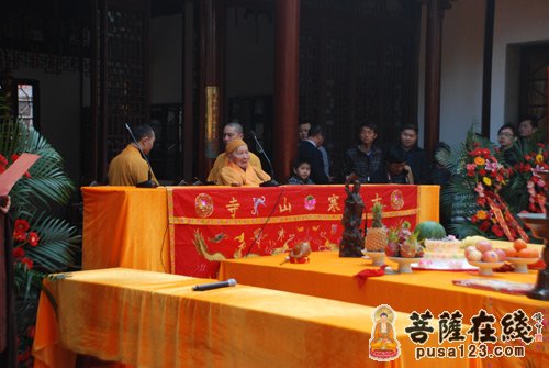 寒山寺-寒山寺法主和尚性空长老92岁寿辰 秋爽大和尚祝寿