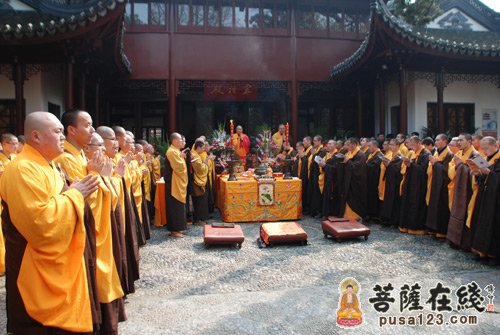 寒山寺-寒山寺法主和尚性空长老92岁寿辰 秋爽大和尚祝寿