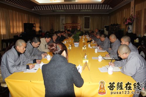 苏州寒山寺及下院召开2013年度工作汇报会议