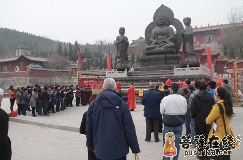 河南焦作圆融寺举行2013年第二次放生祈福法会 - 菩萨在线