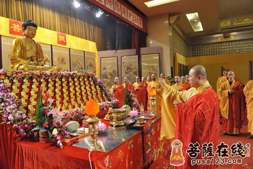 上海玉佛禅寺举行观音菩萨圣诞纪念暨佛像开光法会