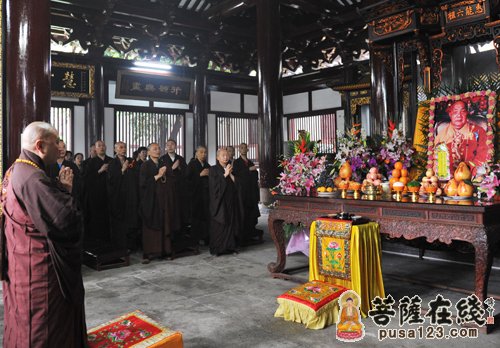 光孝寺-广东光孝寺举行本焕长老圆寂一周年追思法会