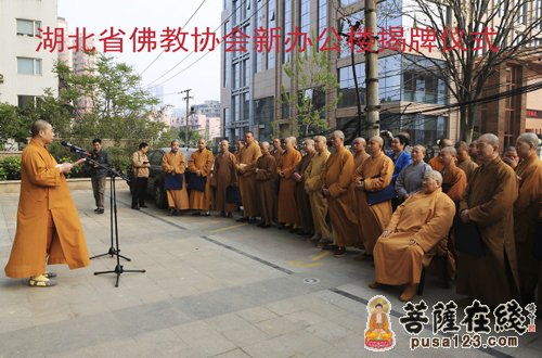 湖北省佛教协会八届一次常务理事会议在武昌召开