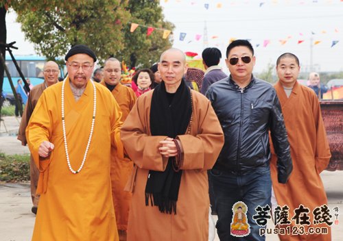 佛教-江阴苍山古寺举行玄祥法师晋院暨苍山古寺重建10周年庆典