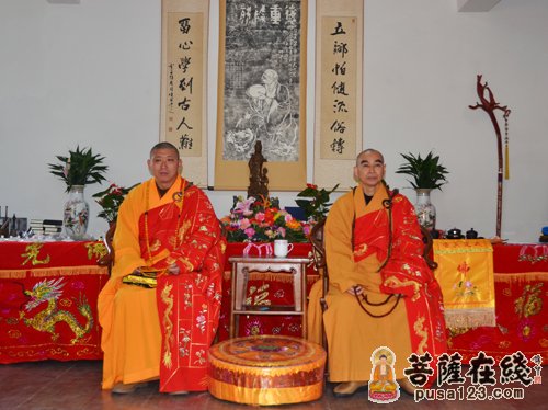 佛教-江阴苍山古寺举行玄祥法师晋院暨苍山古寺重建10周年庆典