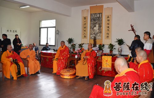 佛教-江阴苍山古寺举行玄祥法师晋院暨苍山古寺重建10周年庆典