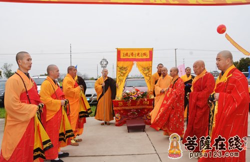 佛教-江阴苍山古寺举行玄祥法师晋院暨苍山古寺重建10周年庆典