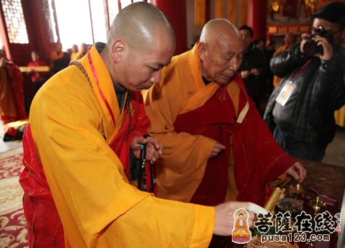 佛教-江阴苍山古寺举行玄祥法师晋院暨苍山古寺重建10周年庆典