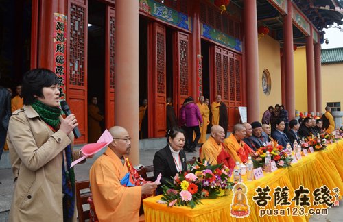 佛教-江阴苍山古寺举行玄祥法师晋院暨苍山古寺重建10周年庆典