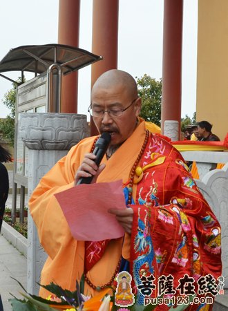 佛教-江阴苍山古寺举行玄祥法师晋院暨苍山古寺重建10周年庆典