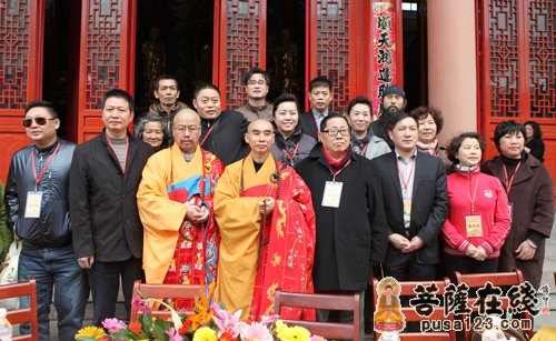 佛教-江阴苍山古寺举行玄祥法师晋院暨苍山古寺重建10周年庆典
