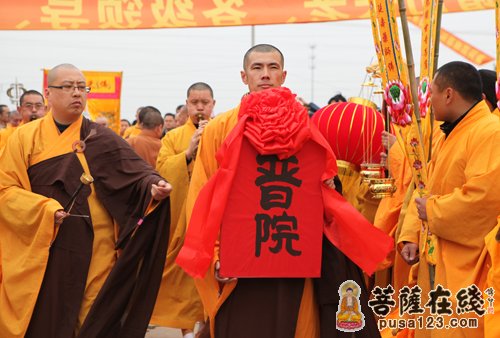 佛教-江阴苍山古寺举行玄祥法师晋院暨苍山古寺重建10周年庆典