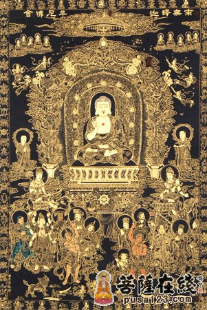 “以金入画” 上海玉佛禅寺“金光百福佛画展”