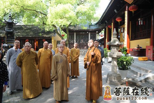 寒山寺-张家港佛协前往无锡开原寺、苏州寒山寺参学