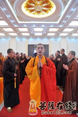 戒情法师于宝陀讲寺作《心经的启迪》佛学专题讲座