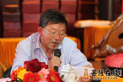摄影-上海西林禅寺召开“崇恩书画院”成立八周年座谈会