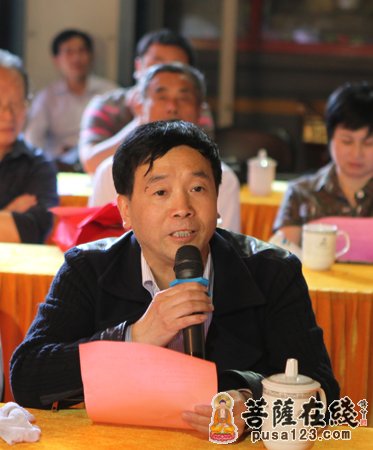 摄影-上海西林禅寺召开“崇恩书画院”成立八周年座谈会