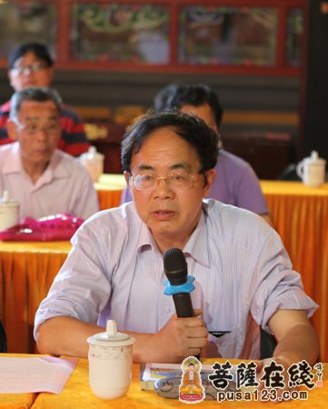 摄影-上海西林禅寺召开“崇恩书画院”成立八周年座谈会