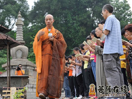 佛教-南华禅寺“南华周末净心班”2013年第一期第四次开班