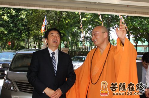 时政-国宗局张乐斌副局长一行到访香港观宗寺 时政-国宗局张乐斌副局长一行到访香港观宗寺
