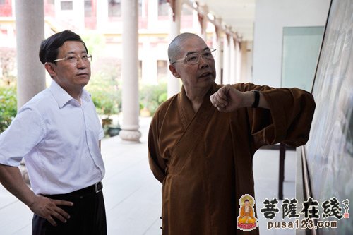 国家宗教局副局长蒋坚永考察韶关南华禅寺