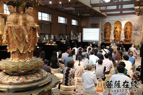 佛教-杭州灵隐寺云林书院第三次传统文化公益讲座圆满