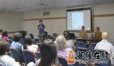 北京龙泉寺法师赴美作佛学讲座受欢迎