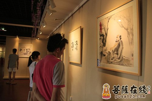 禅意-武汉归元禅寺“禅意书画展”正式开幕