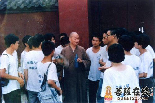 佛教-河北赵县柏林禅寺举行第二届生活禅夏令营开营仪式