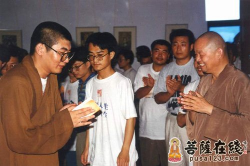 佛教-河北赵县柏林禅寺举行第四届生活禅夏令营开营仪式
