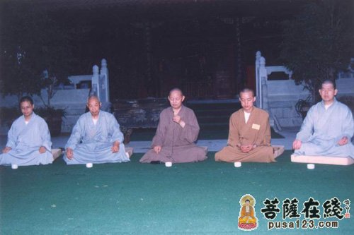 佛教-河北赵县柏林禅寺举行第七届生活禅夏令营开营仪式