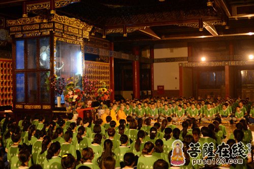 成都文殊院第十届禅修营 宗性大和尚开示
