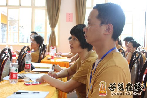 妙峰法师应邀于天童禅寺作《禅的觉悟》讲座