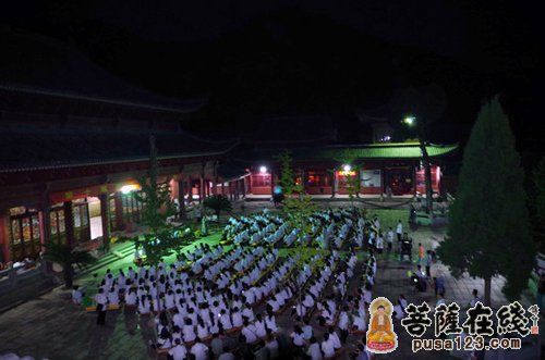 黄梅四祖寺第十届禅文化夏令营正式开营