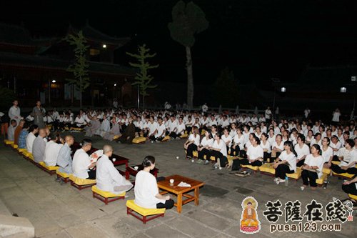 黄梅四祖寺第十届禅文化夏令营正式开营