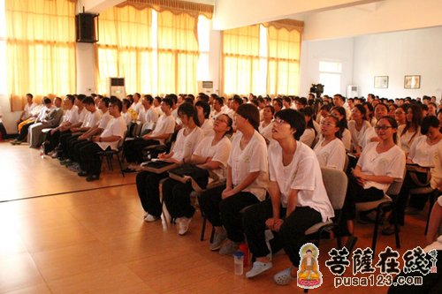 黄梅四祖寺第十届禅文化夏令营 聆听智者的教