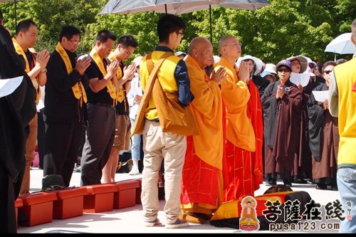 佛教-加拿大佛教会湛山精舍护生祈福法会圆满举行