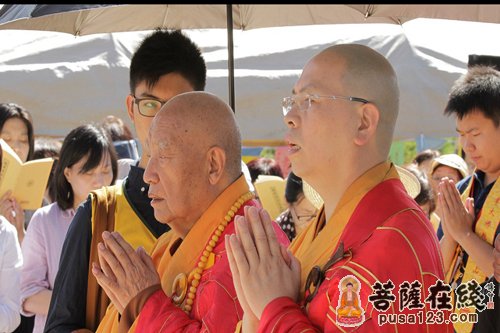 佛教-加拿大佛教会湛山精舍护生祈福法会圆满举行