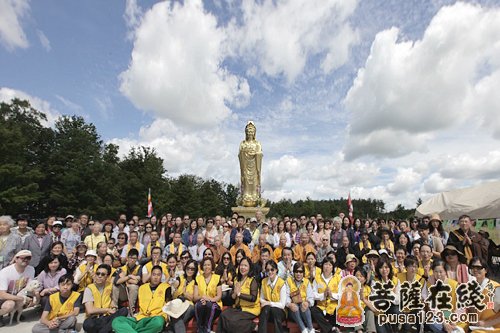 佛教-加拿大佛教会湛山精舍护生祈福法会圆满举行