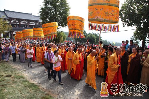 禅宗-禅宗二祖寺大雄宝殿落成暨佛像开光庆典隆重举行