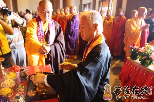 禅宗-禅宗二祖寺大雄宝殿落成暨佛像开光庆典隆重举行