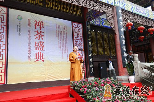 茶道-重庆东温泉·2013中华山水茶道文化节禅茶盛典开幕