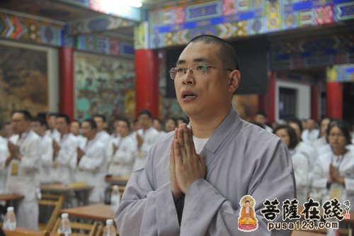 文殊院-成都文殊院第十四期寺院生活体验营开营仪式隆重举行